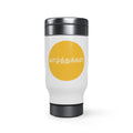 Stainless Steel Travel Mug with Handle, 14oz - Tamil Wishes