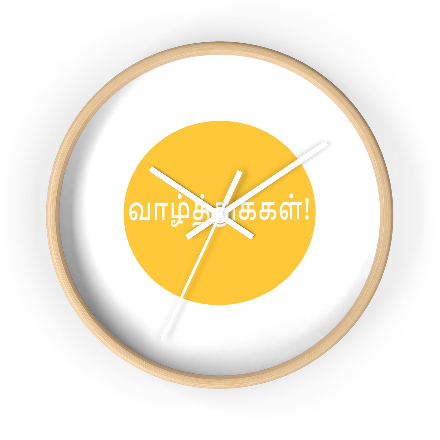 Wall Clock - Wishes in Tamil