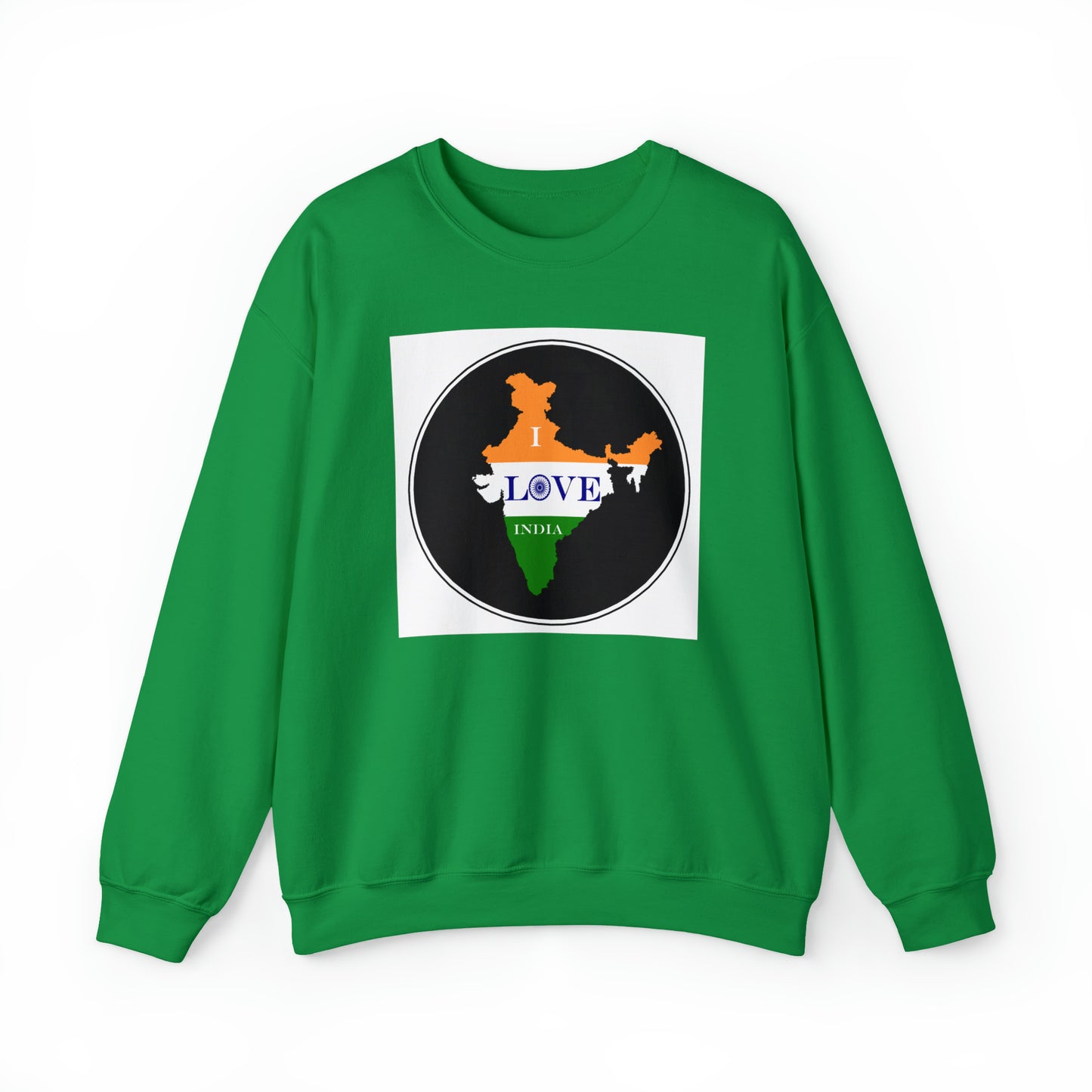 Unisex Heavy Blend™ Crewneck Sweatshirt - I Love India