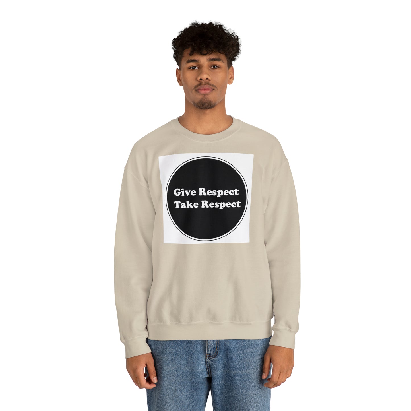 Unisex Heavy Blend™ Crewneck Sweatshirt - Give Respect Take Respect