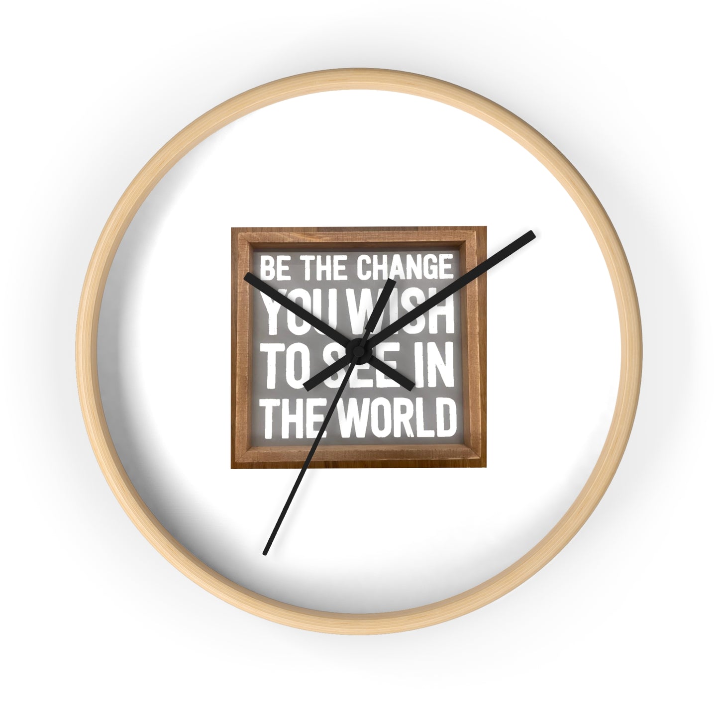 Wall Clock - Be The Change