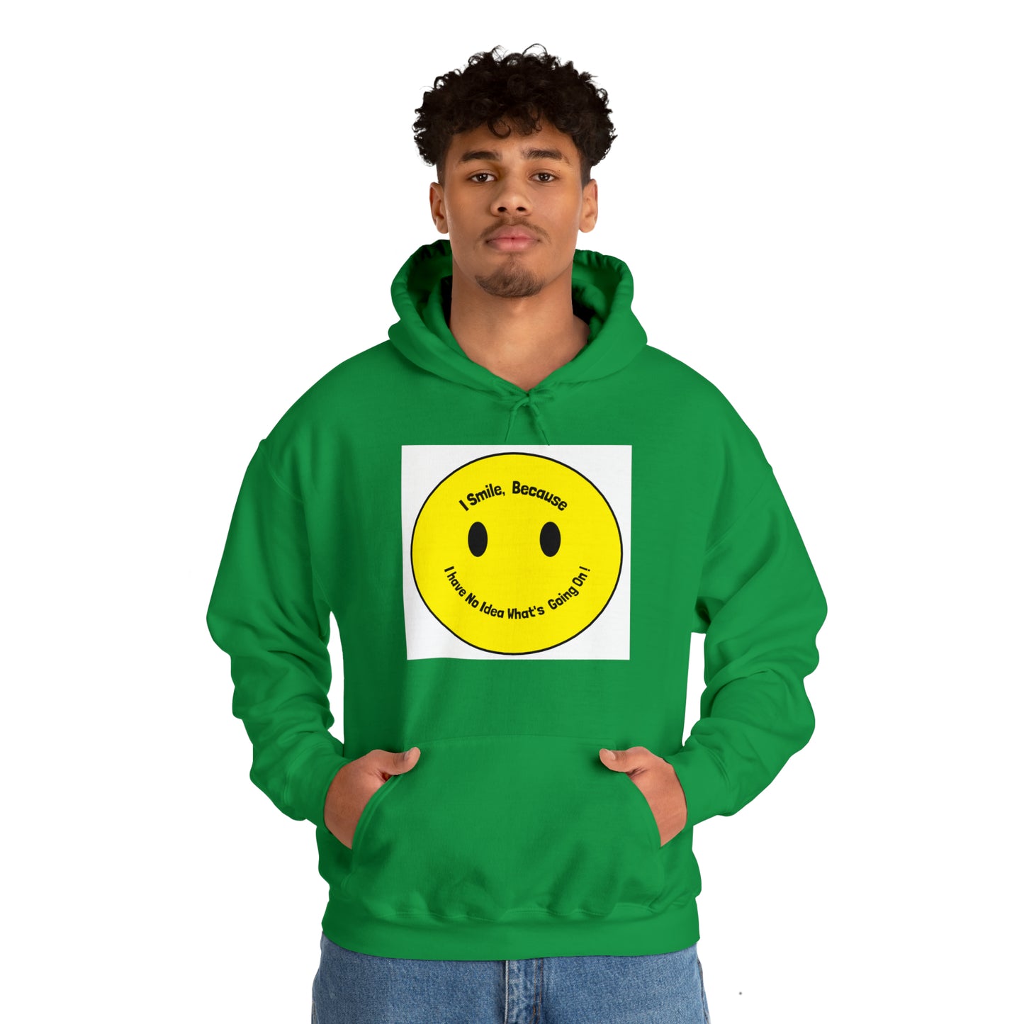 Unisex Heavy Blend™ Hooded Sweatshirt - I smile