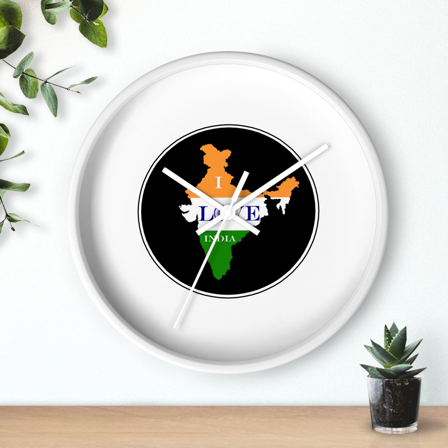 Wall Clock - I Love India