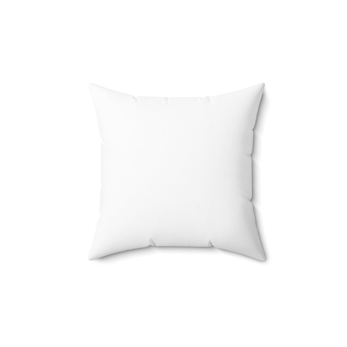 Spun Polyester Square Pillow - Be The Change You Wish To See In The World