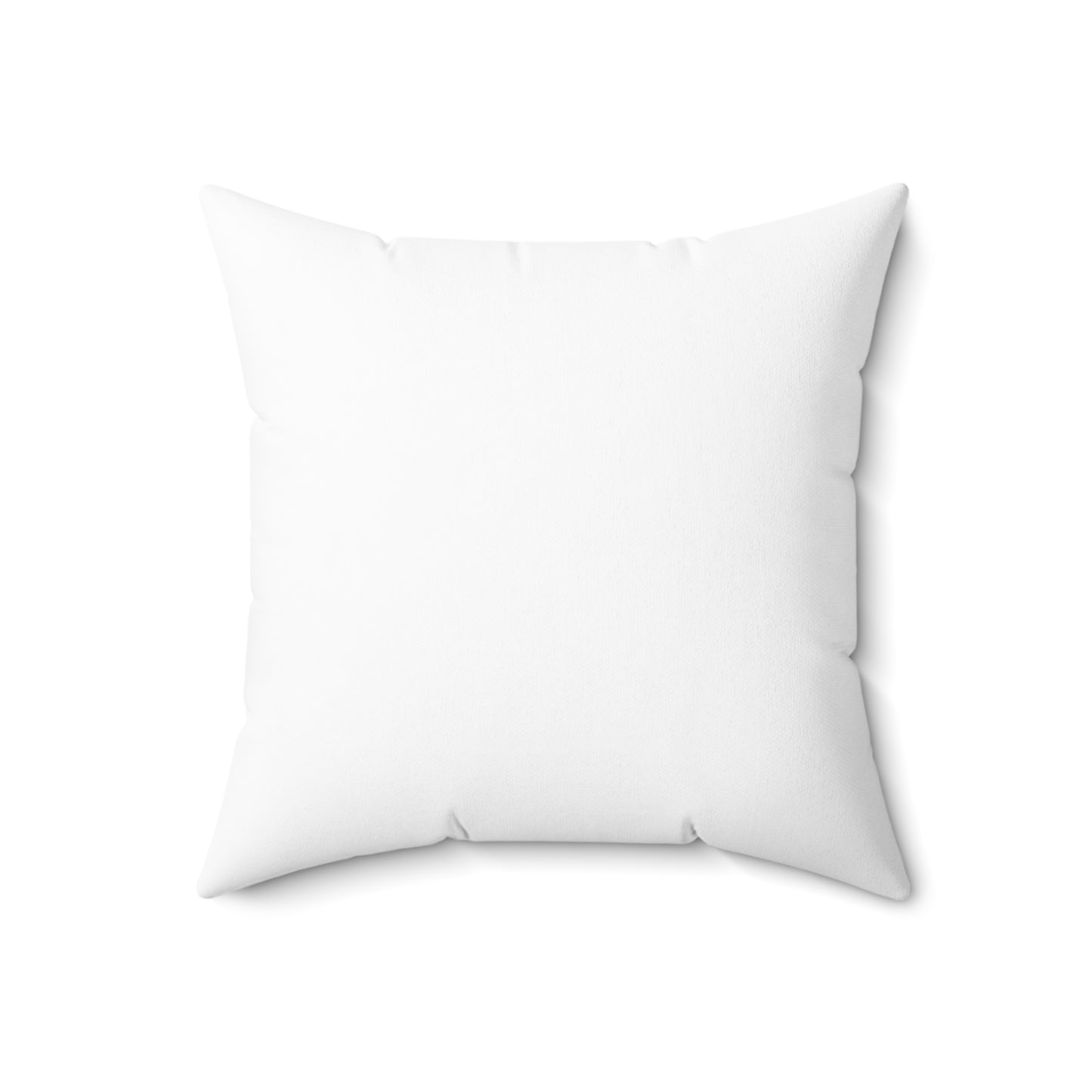 Spun Polyester Square Pillow - I LOVE watching thriller movies when MY WIFE let me