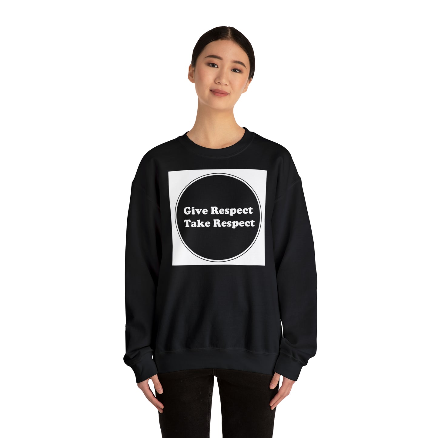 Unisex Heavy Blend™ Crewneck Sweatshirt - Give Respect Take Respect