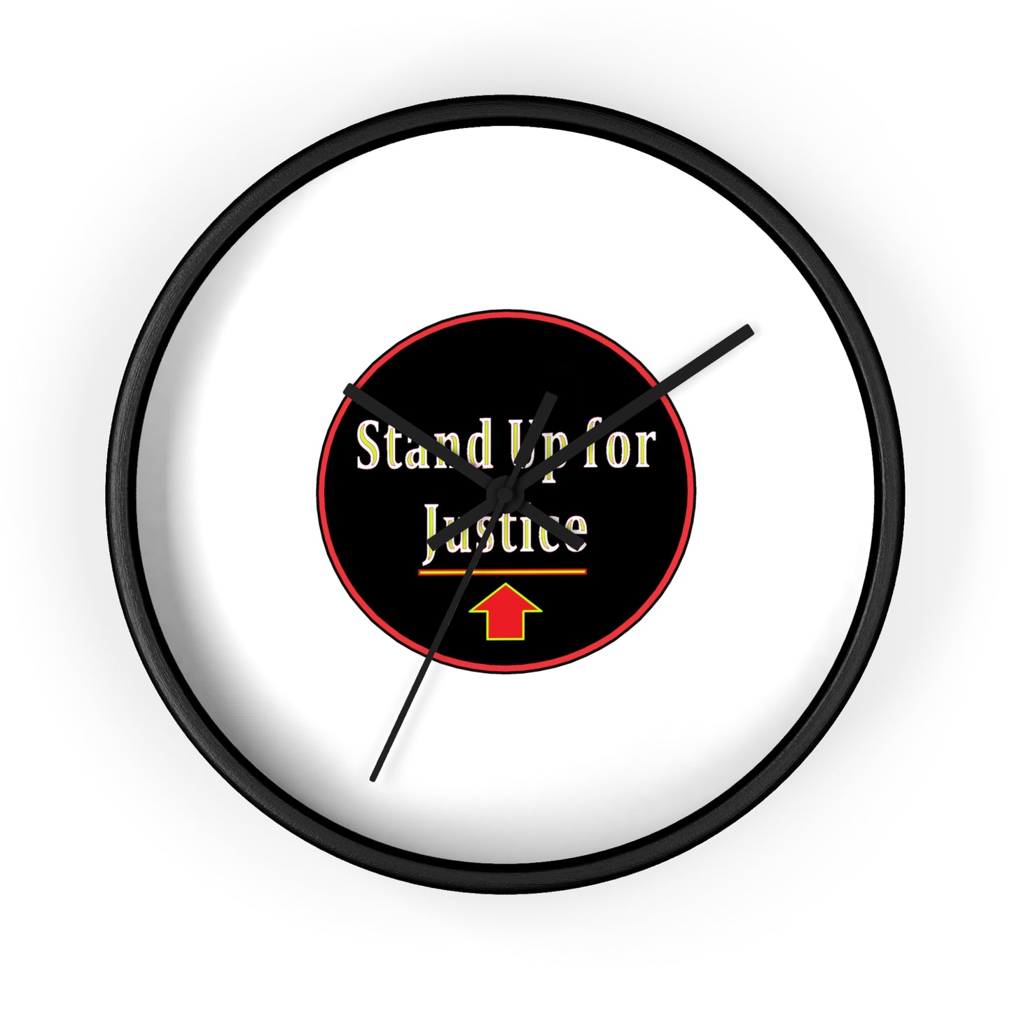 Wall Clock - Stand Up for Justice