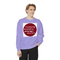 Unisex Garment-Dyed Sweatshirt - why baseball getting bigger