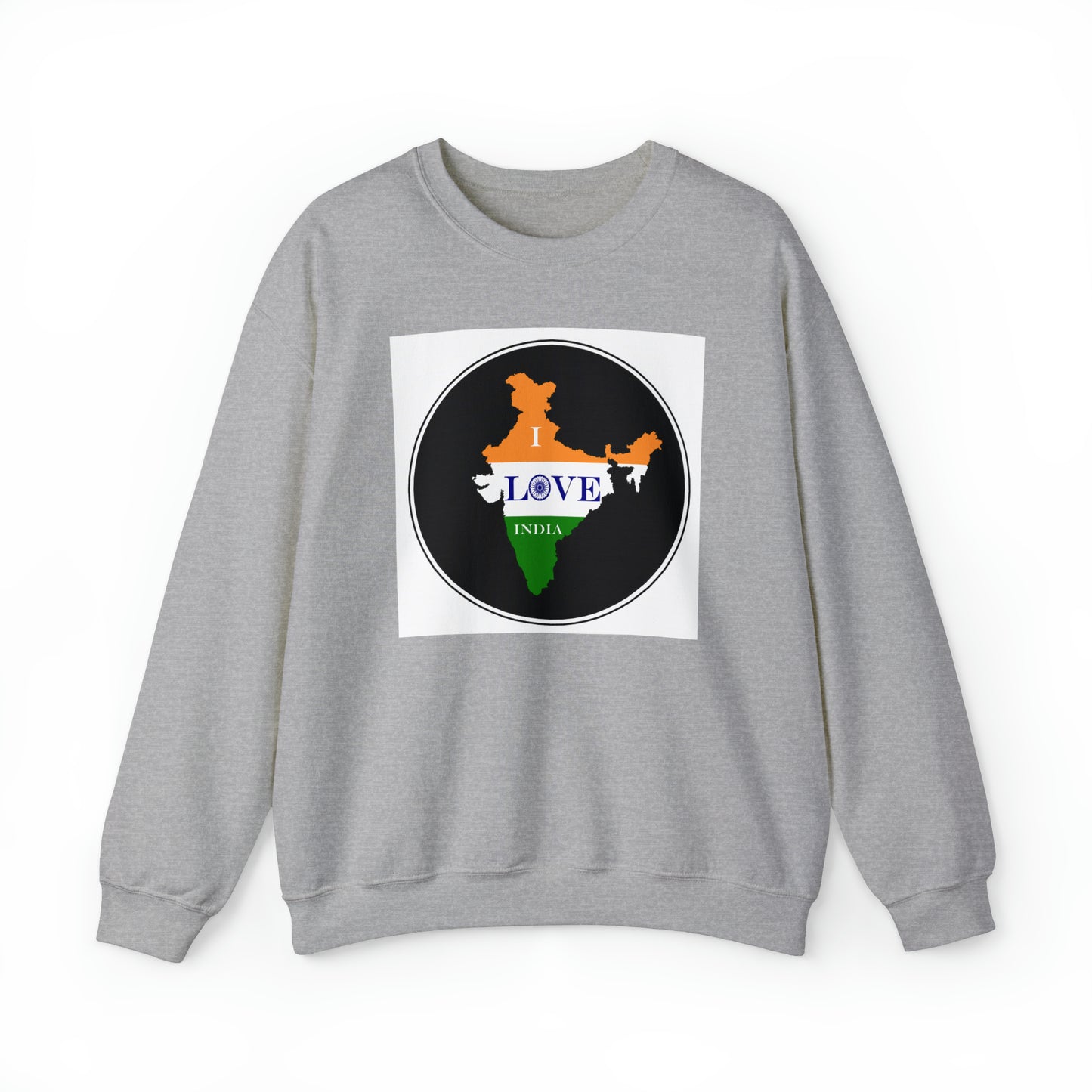 Unisex Heavy Blend™ Crewneck Sweatshirt - I Love India