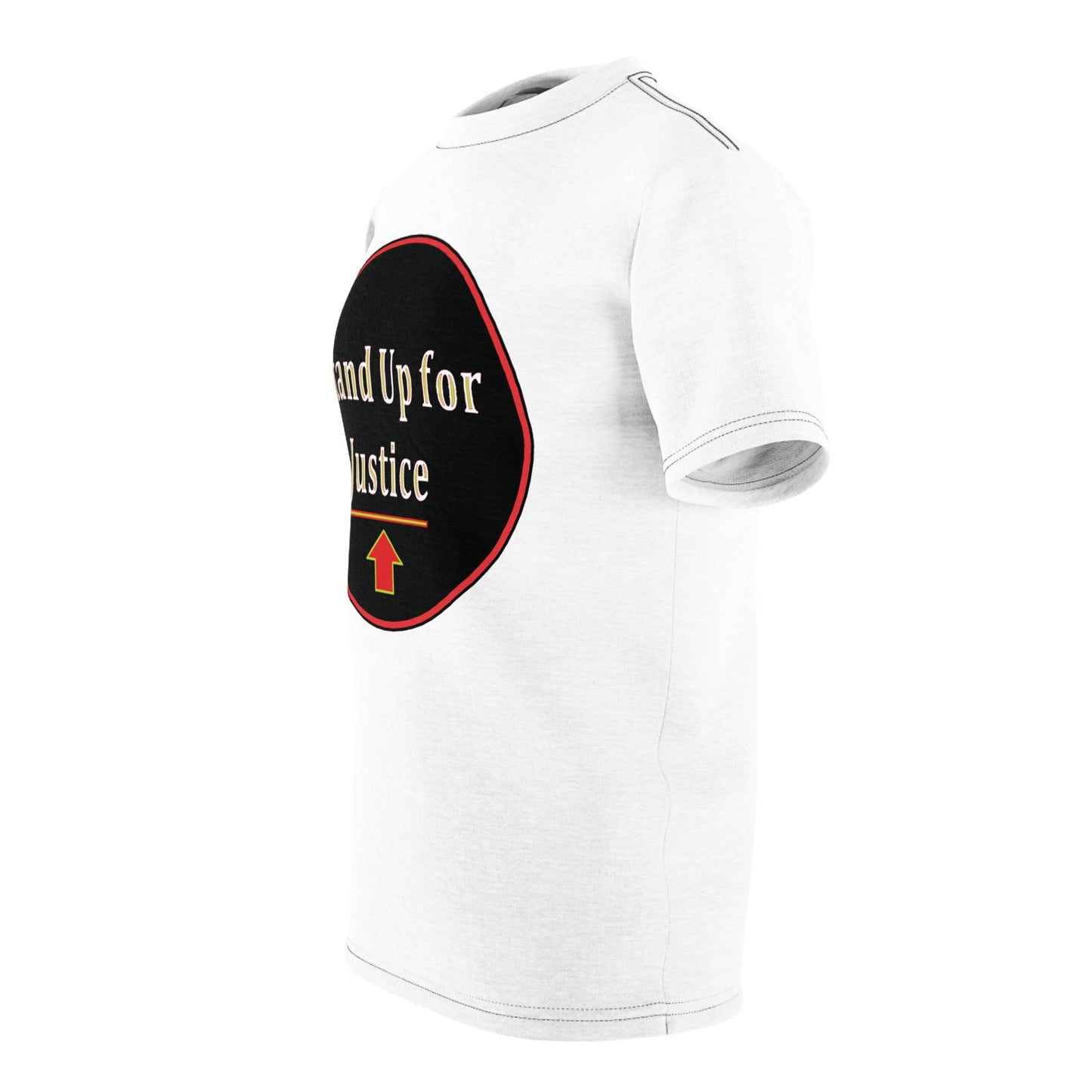 Unisex Cut & Sew Tee (AOP) - Stand Up for Justice