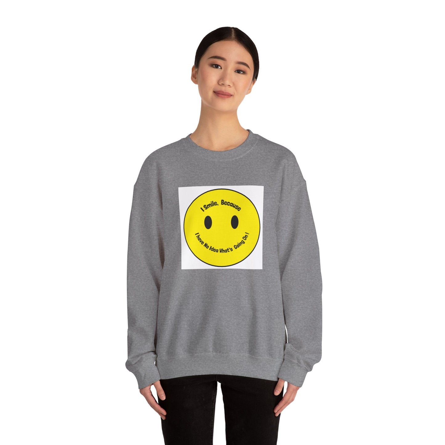 Unisex Heavy Blend™ Crewneck Sweatshirt - I smile