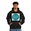 Unisex Heavy Blend™ Hooded Sweatshirt - Emotions dont make you week Emotions make you human