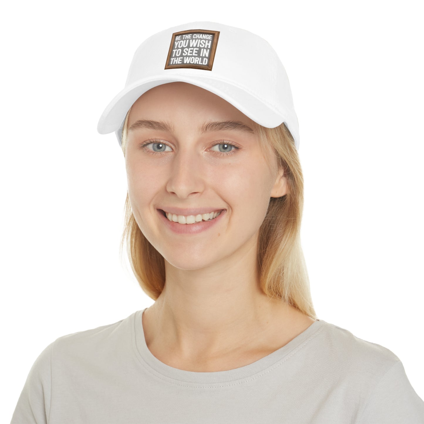 Low Profile Baseball Cap - Be The Change