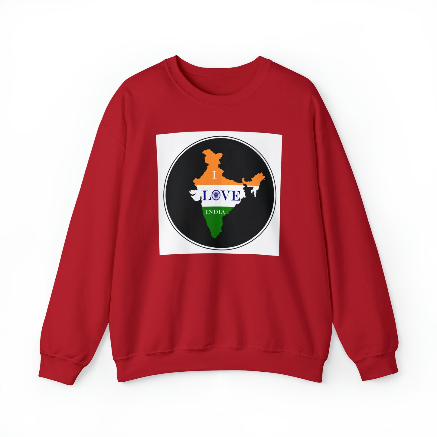 Unisex Heavy Blend™ Crewneck Sweatshirt - I Love India