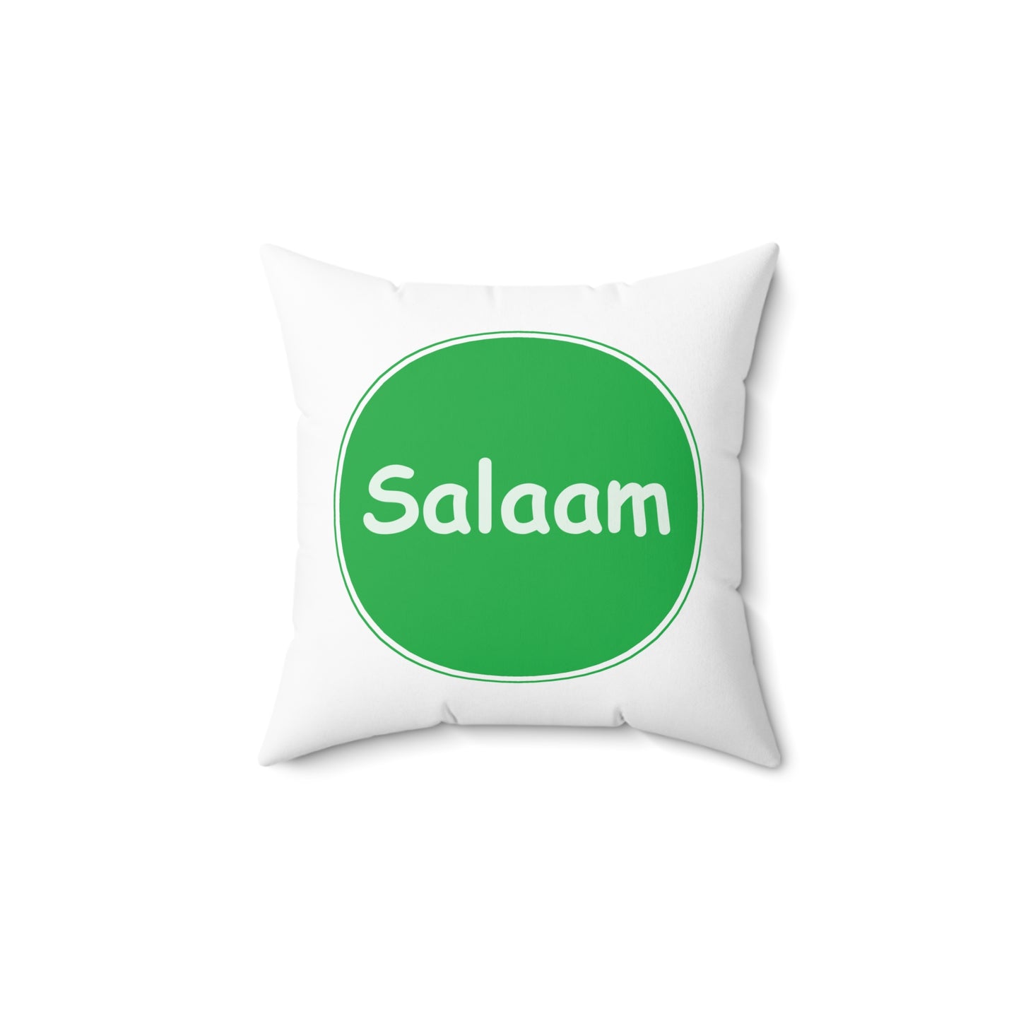 Spun Polyester Square Pillow - Salaam