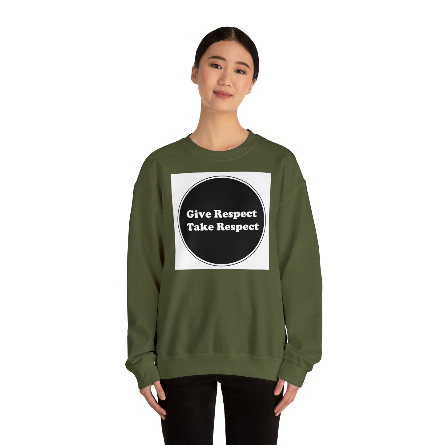 Unisex Heavy Blend™ Crewneck Sweatshirt - Give Respect Take Respect