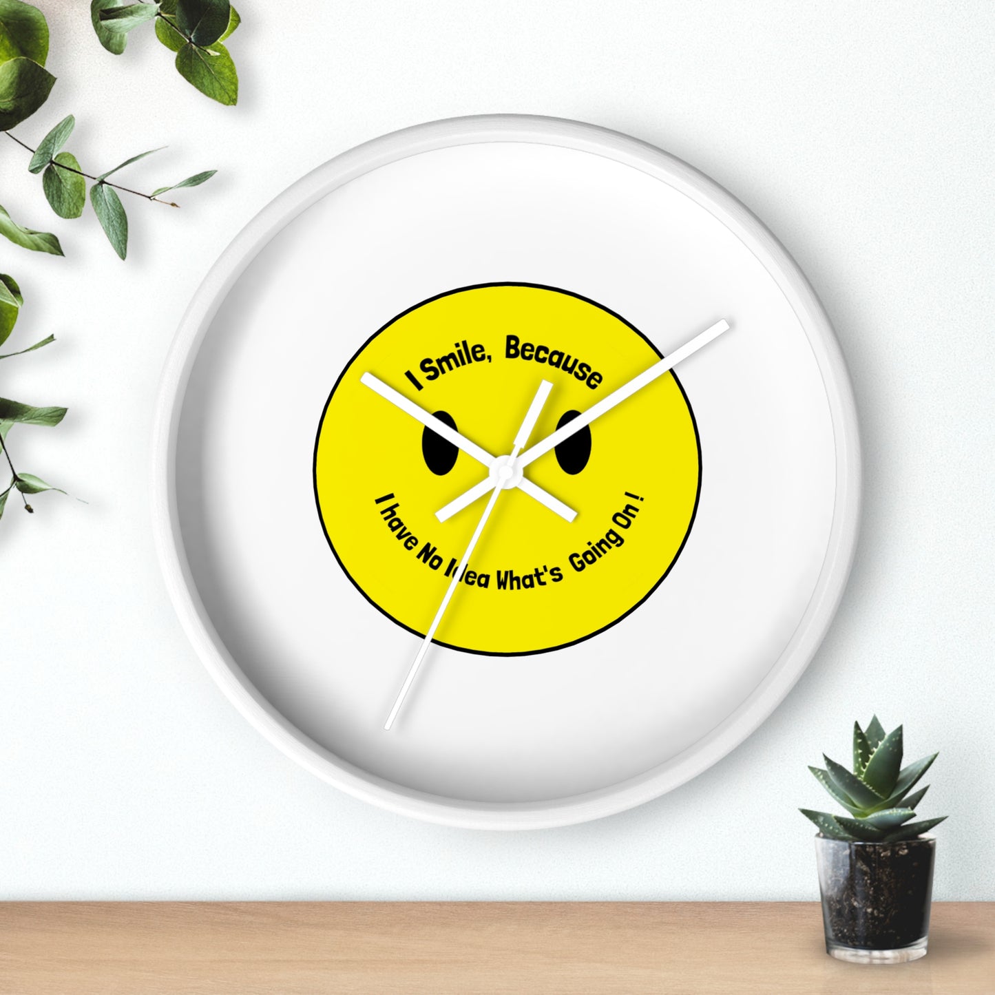 Wall Clock - I smile