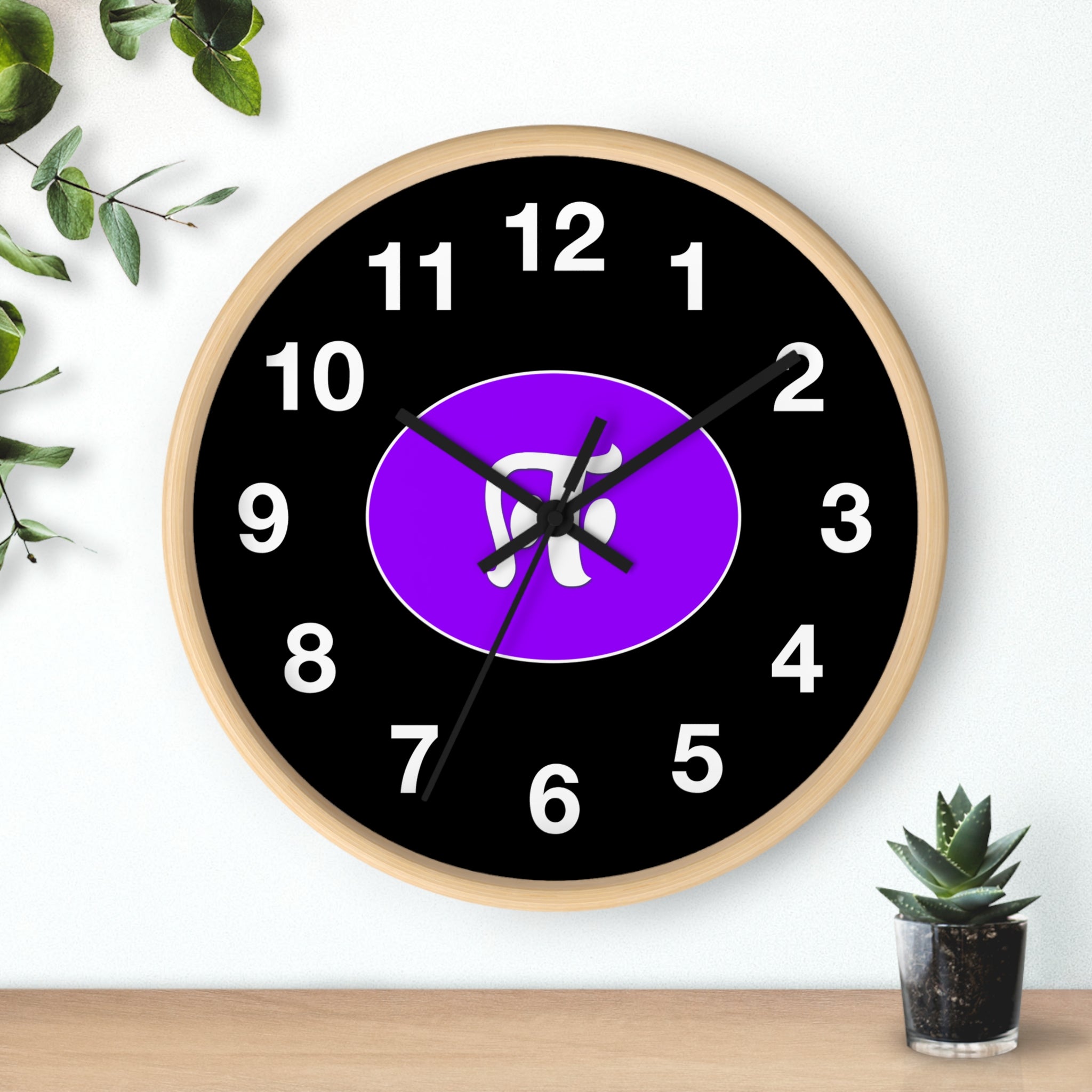 Wall Clock - Fourth Alphabet of Tamil