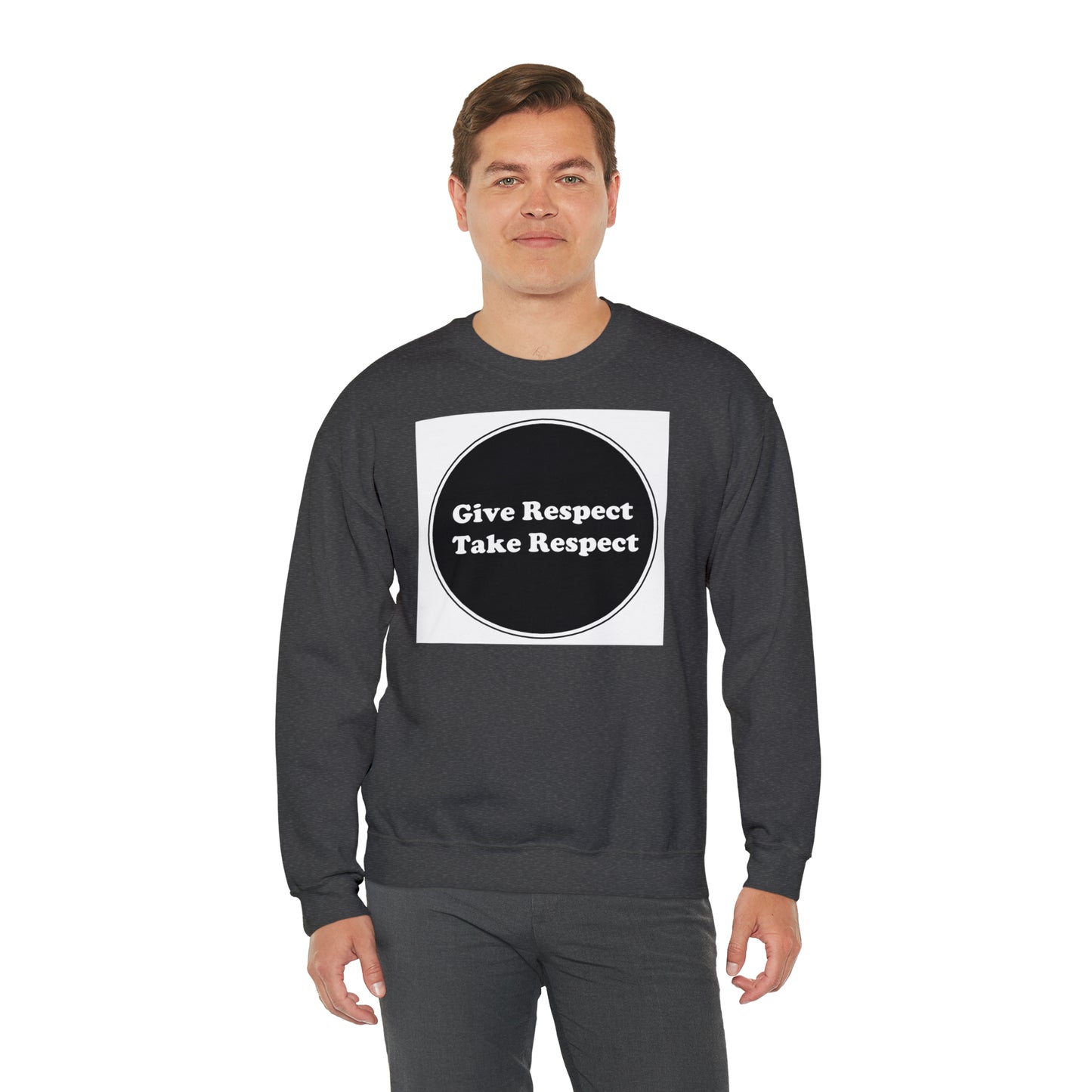 Unisex Heavy Blend™ Crewneck Sweatshirt - Give Respect Take Respect