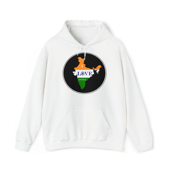 Unisex Heavy Blend™ Hooded Sweatshirt - I Love India