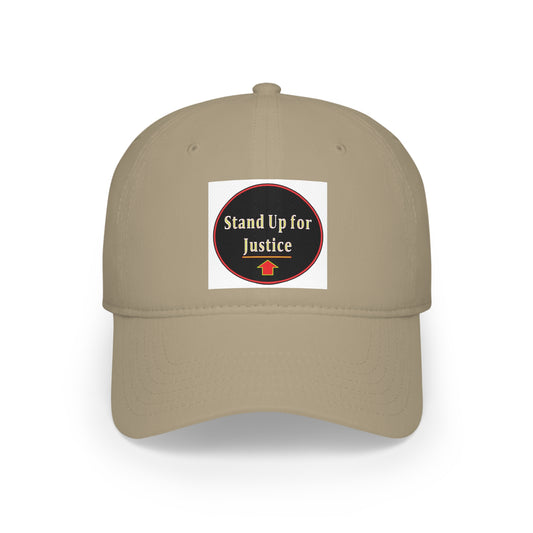 Low Profile Baseball Cap - Stand Up for Justice