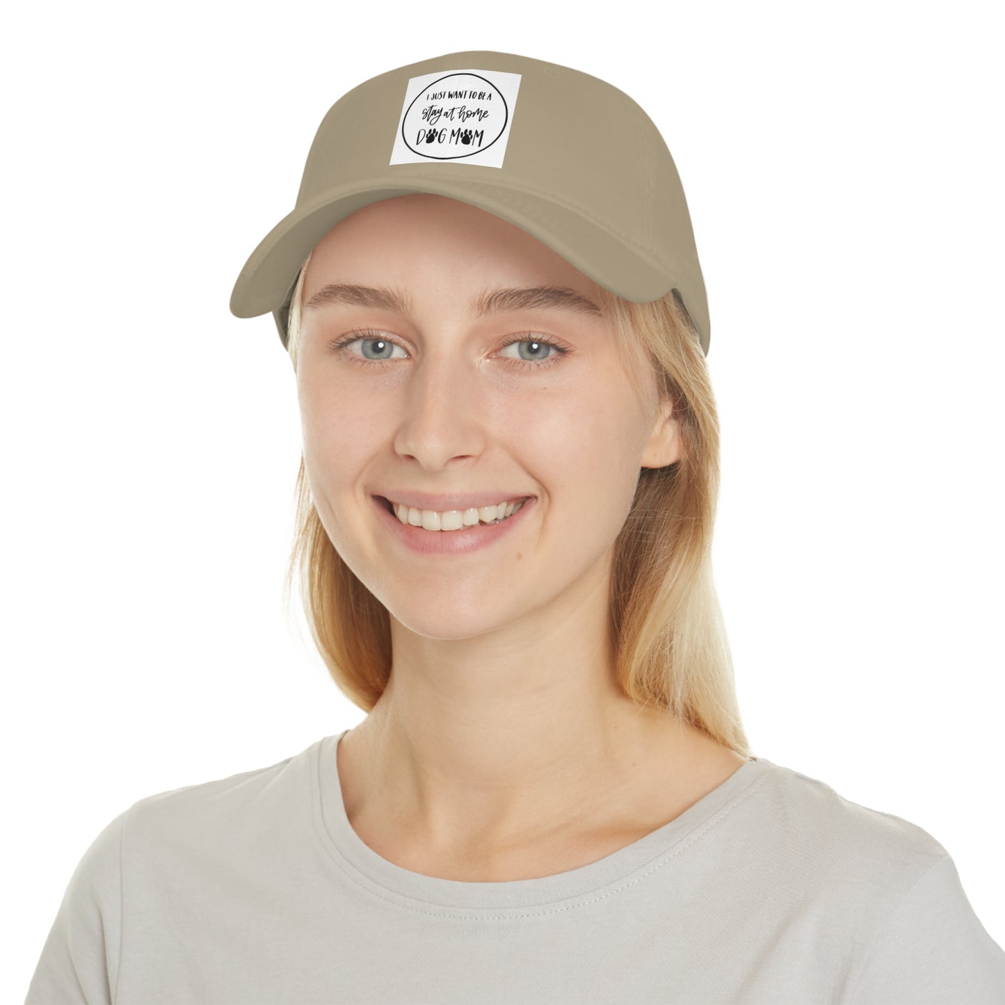 Low Profile Baseball Cap - I just want to be a Stay at Home Dog Mom