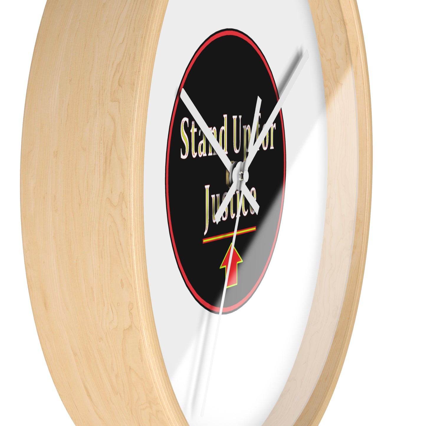 Wall Clock - Stand Up for Justice