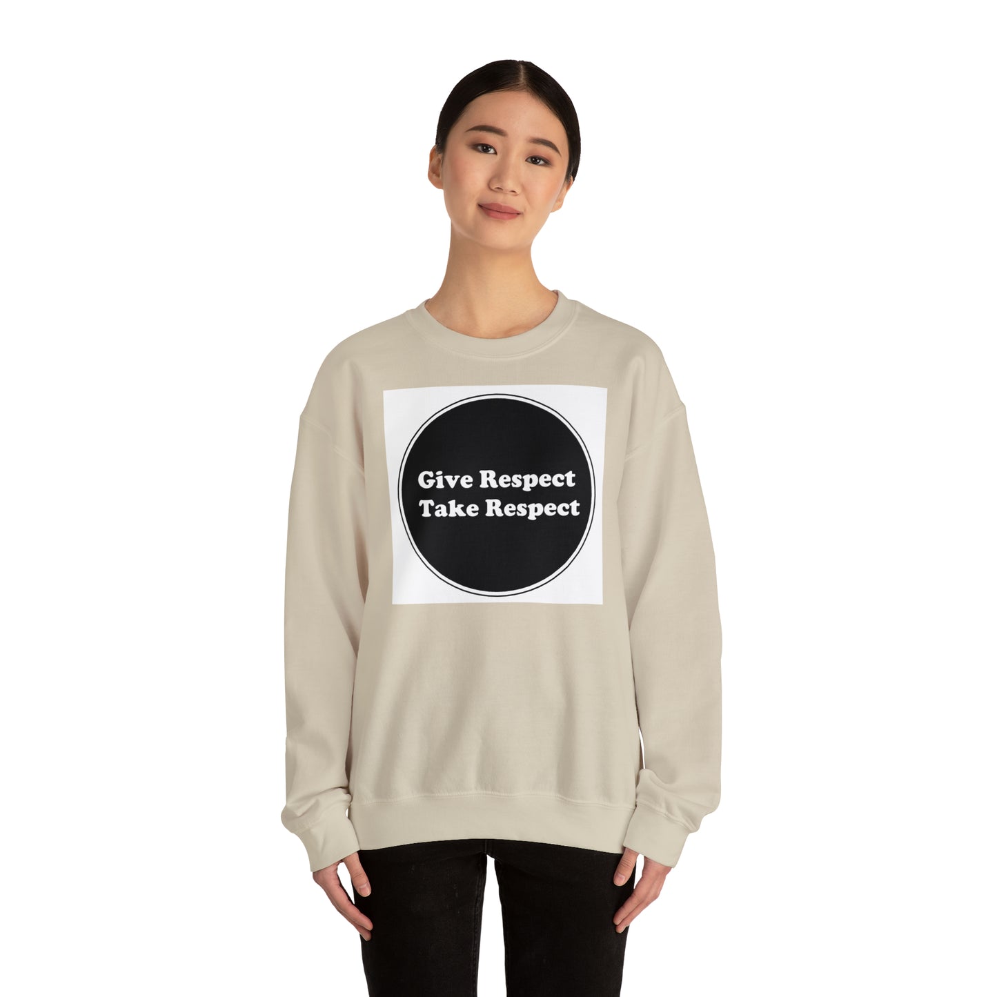 Unisex Heavy Blend™ Crewneck Sweatshirt - Give Respect Take Respect