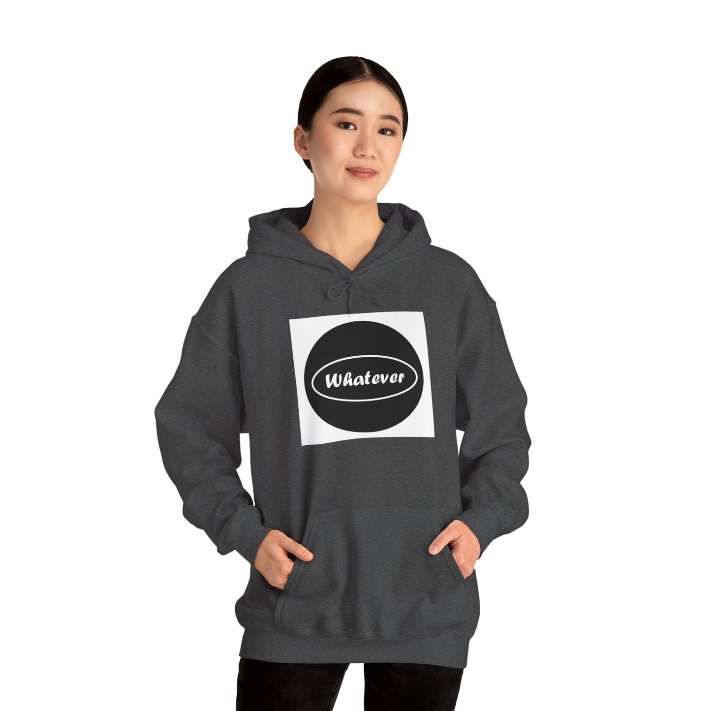 Unisex Heavy Blend™ Hooded Sweatshirt - with a Unique Caption 'Whatever'