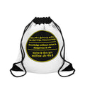 Drawstring Bag - Knowledge without virtue is Dangerous & Vile