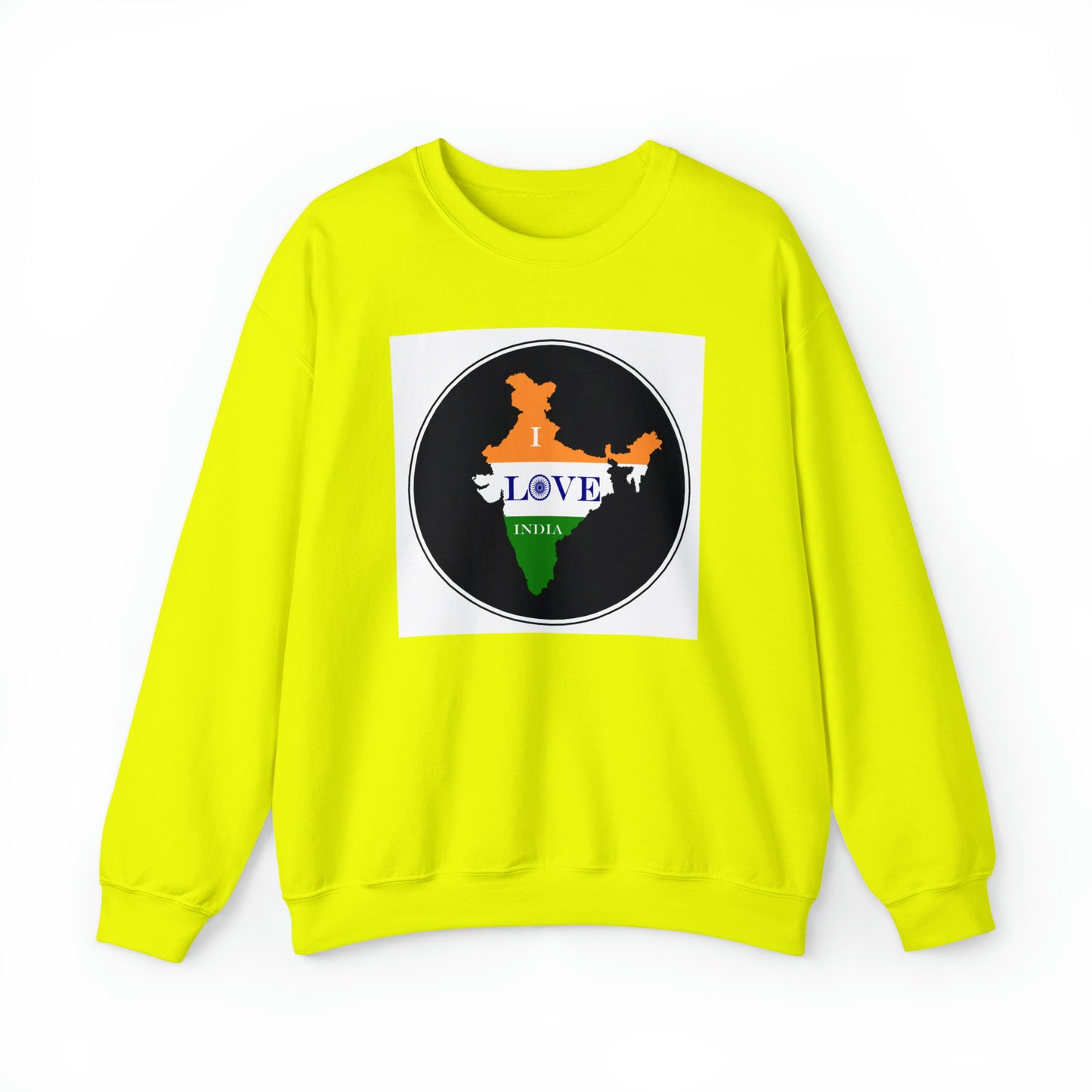 Unisex Heavy Blend™ Crewneck Sweatshirt - I Love India