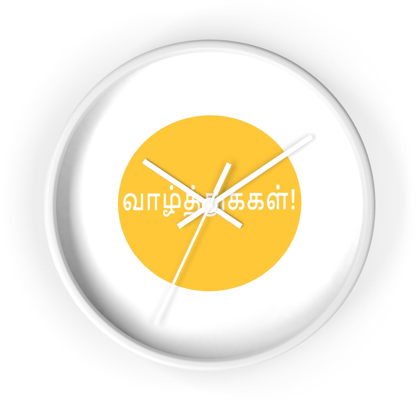 Wall Clock - Wishes in Tamil