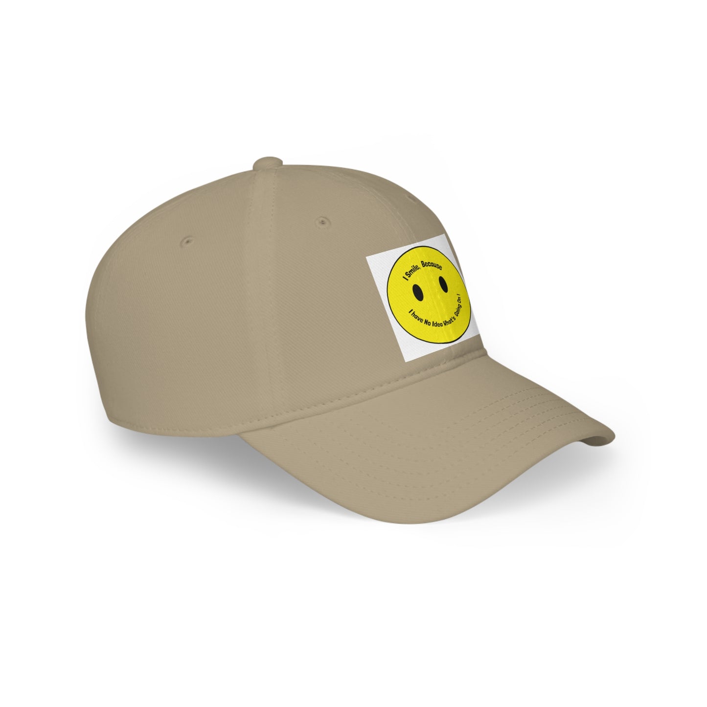 Low Profile Baseball Cap - I smile