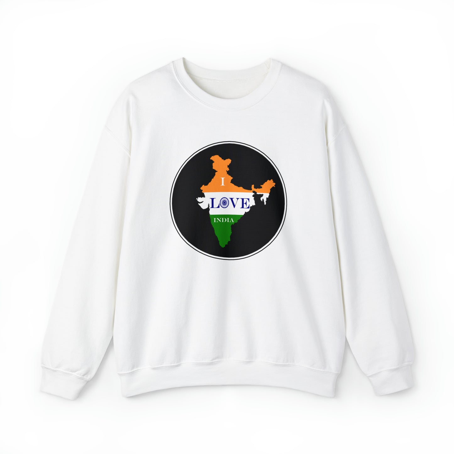 Unisex Heavy Blend™ Crewneck Sweatshirt - I Love India