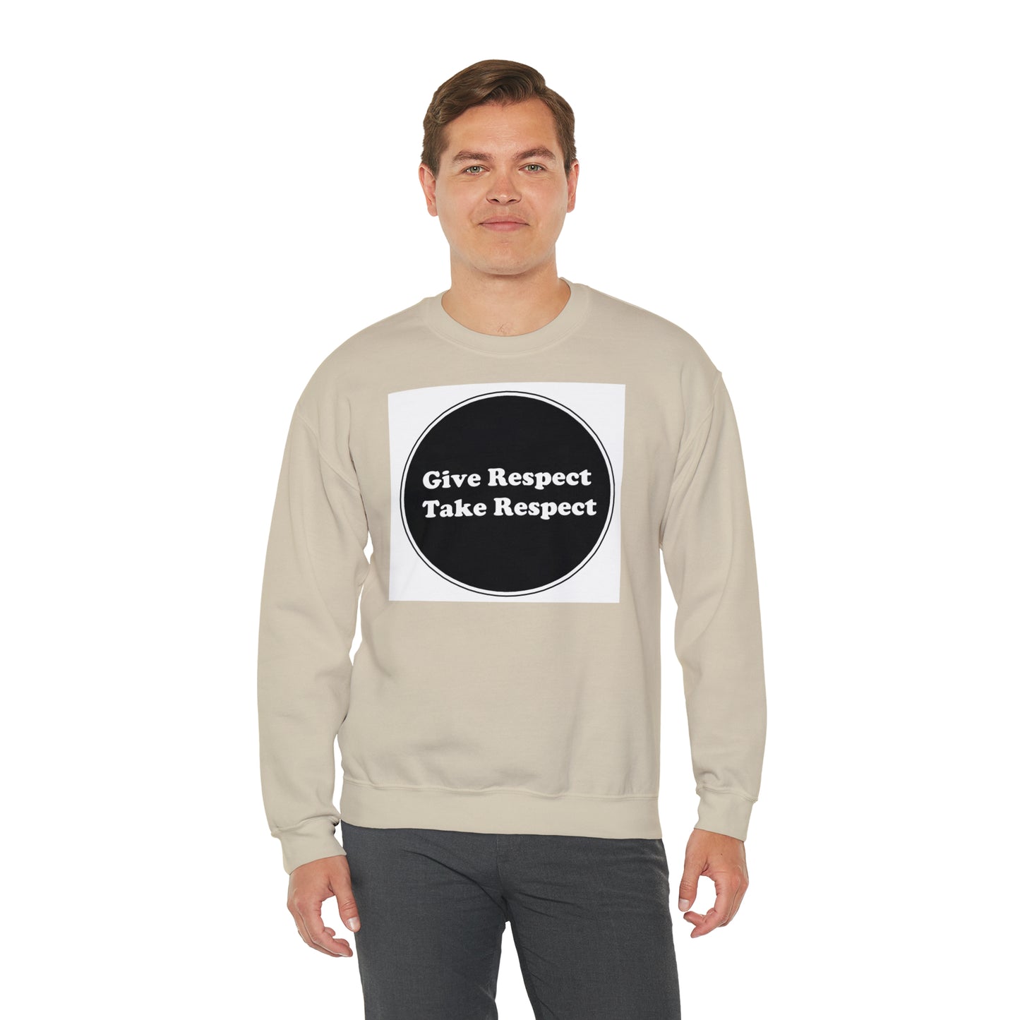 Unisex Heavy Blend™ Crewneck Sweatshirt - Give Respect Take Respect