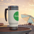 Stainless Steel Travel Mug with Handle, 14oz - Salaam