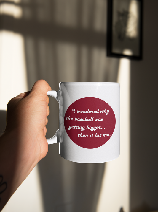 Ceramic Mug 11oz - with a joke