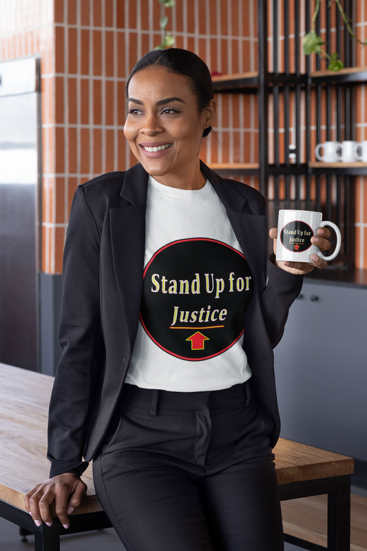 Ceramic Mug 11oz - Stand Up for Justice